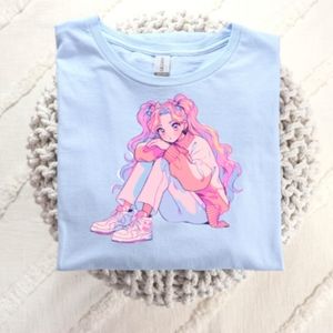 Custom Kawaii Pastel Retro 90s Anime Girl